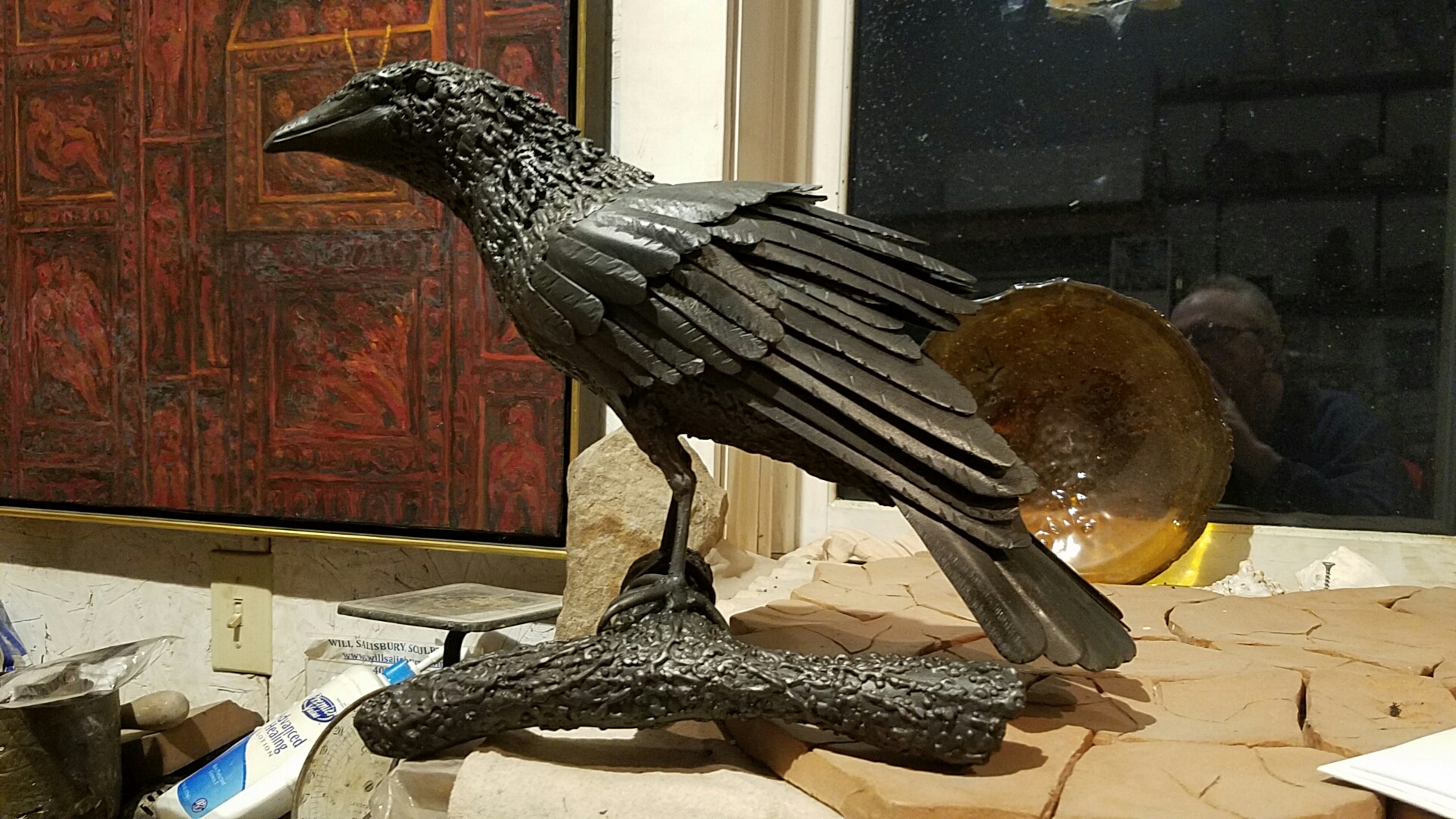 Viggo's Crow in Omar studio 1/25/17